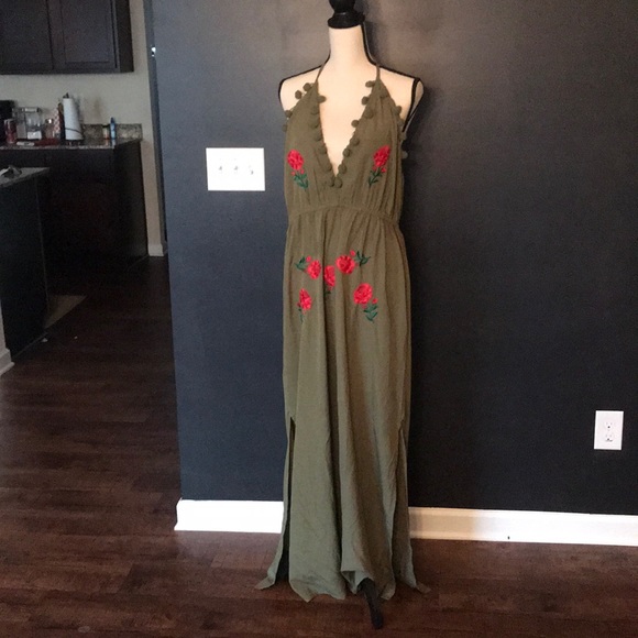 Boohoo Dresses & Skirts - Halter maxi Boo-hoo